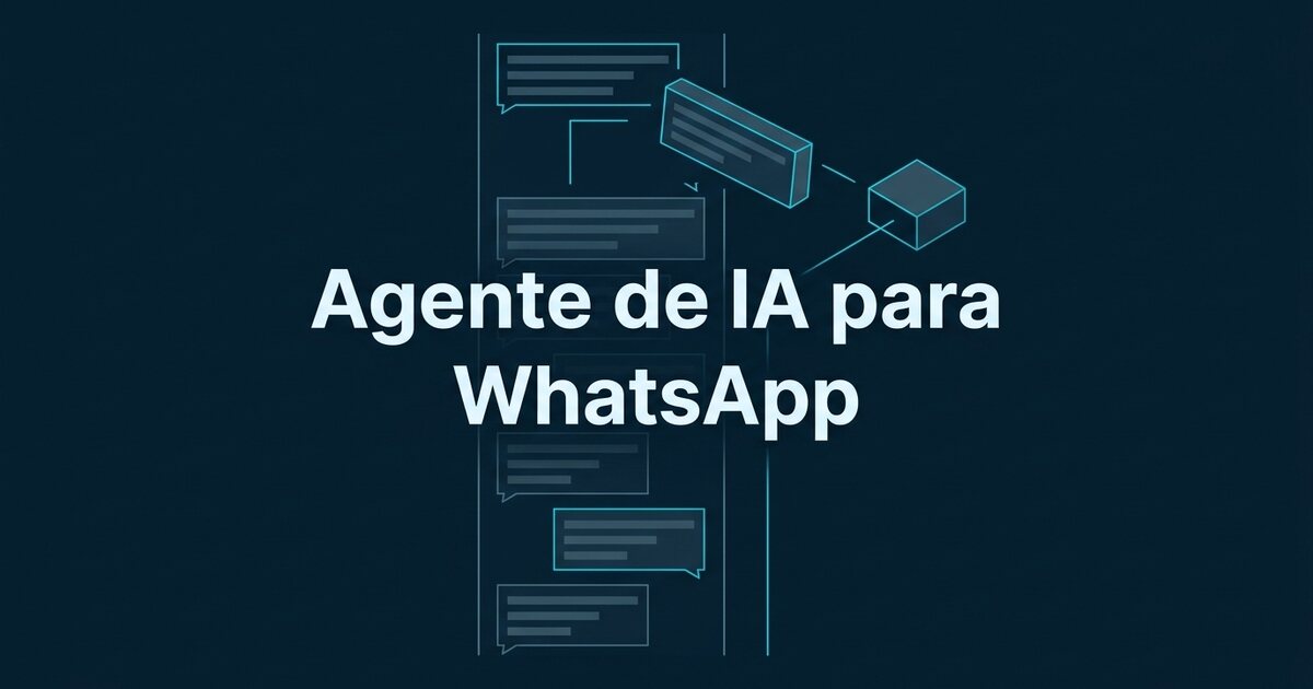 Representação de uma conversa conduzida por IA com um bloco se destacando para o atendimento humano