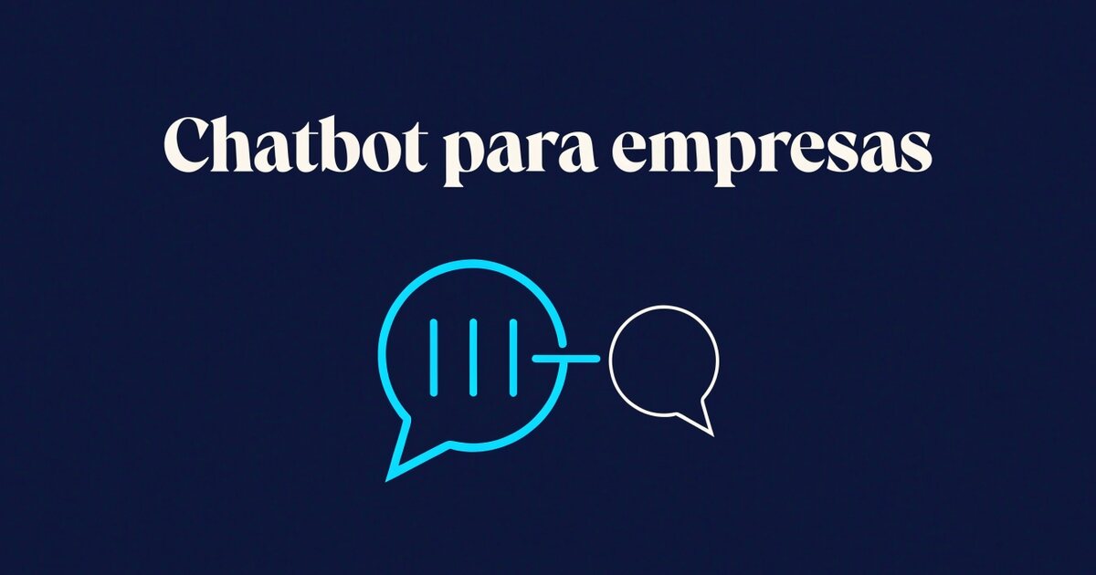 Dois balões de conversa ligados por um traço, um deles com linhas de mensagem