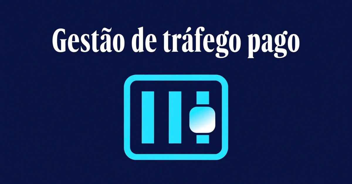 Painel de campanha com barras de orçamento e um botão aceso
